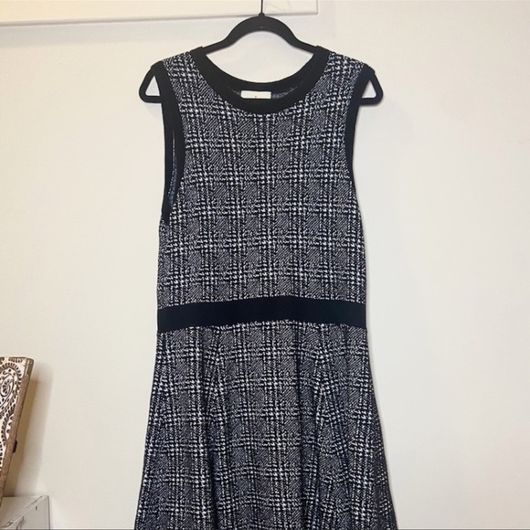 192 NWOT Kate Spade Wool Blend Mod Plaid Dress Size Medium - Picture 6 of 10